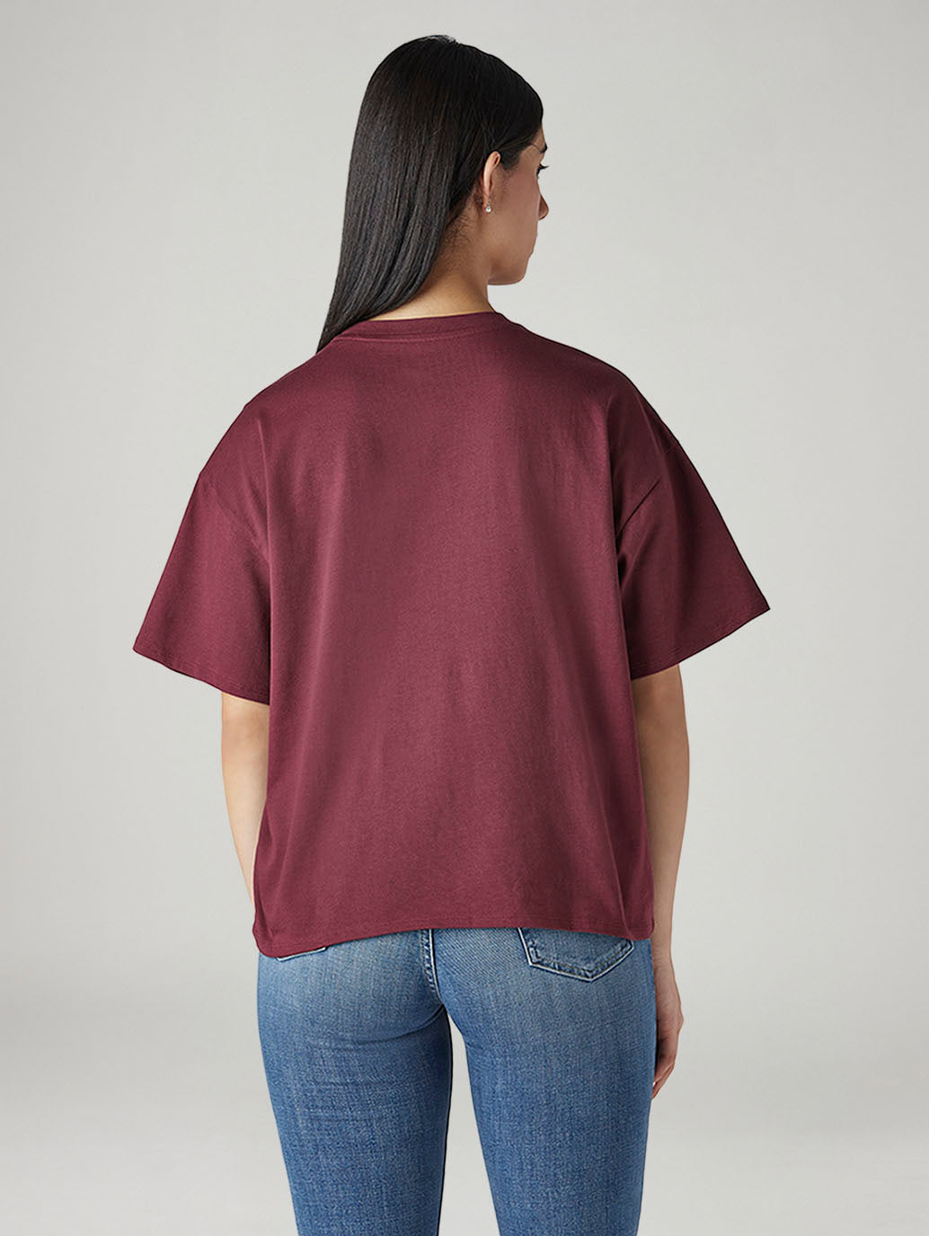 Women's Logo Printed Relaxed Fit T-Shirt - 20 View