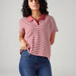 Women's Striped Relaxed Fit T-Shirt - Styleshot View