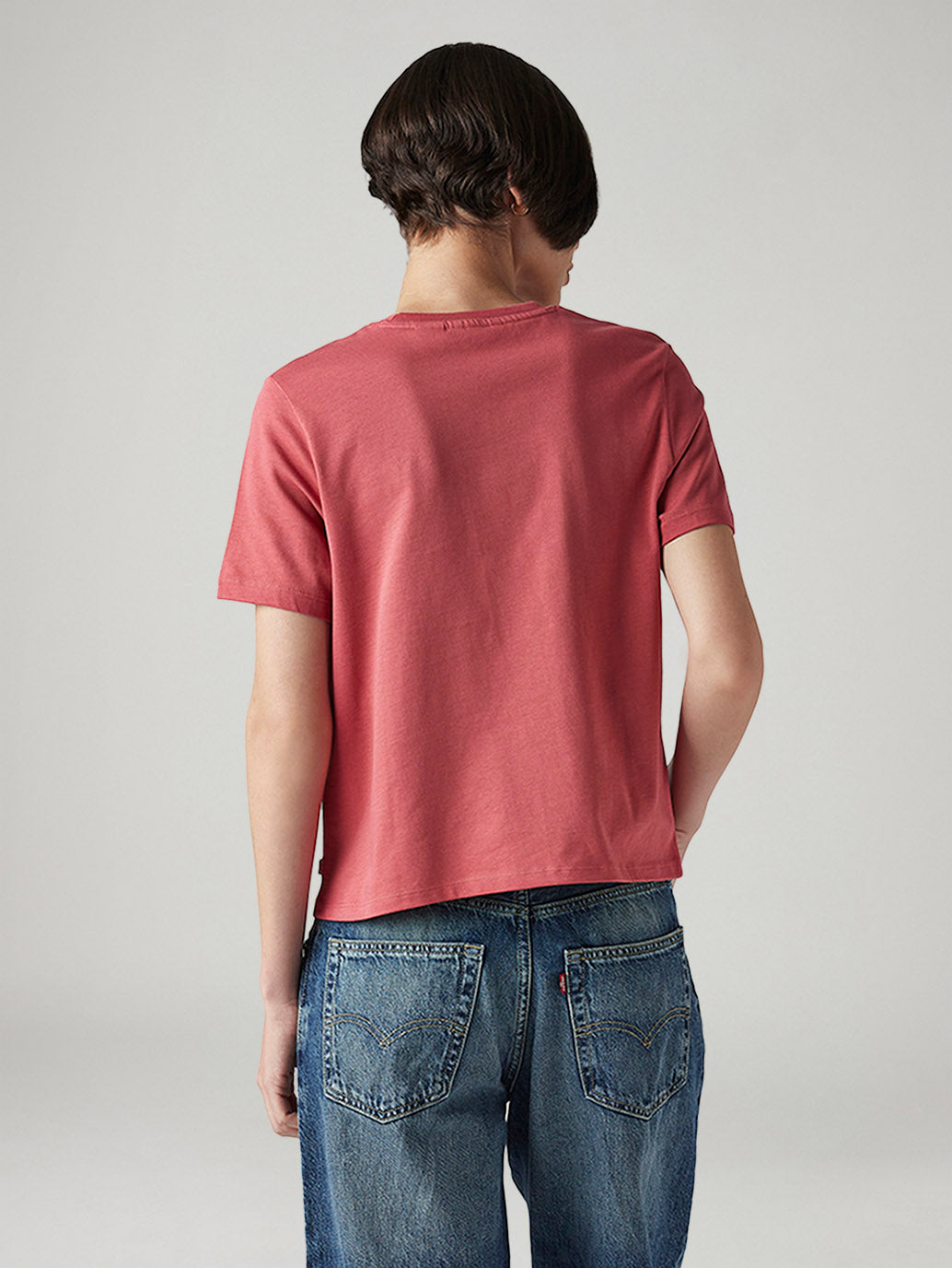 Women's Embroidered Regular Fit Top - Back View