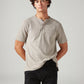 Men's Textured Regular Fit Textured T-Shirt - Styleshot View