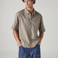 Men's Textured Boxy Fit Oxford Shirt - Styleshot View