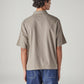 Men's Textured Boxy Fit Oxford Shirt - Back View