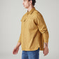 Men's Solid Relaxed Fit Commuter Shirt - Side View