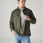 Men's Solid Relaxed Fit Overdyed Shirt - Styleshot View