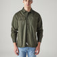 Men's Solid Relaxed Fit Overdyed Shirt - Front View