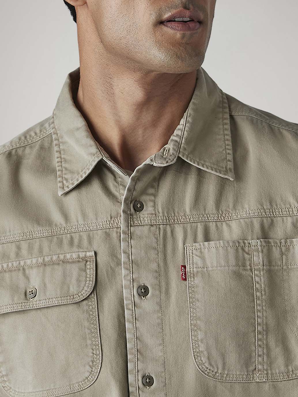Men's Solid Relaxed Fit Shirt - 20 View