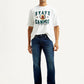 Men's 527 Dark Indigo Bootcut Fit Mid Rise Jeans - Styleshot View
