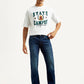 Men's 527 Dark Indigo Bootcut Fit Mid Rise Jeans - Front View
