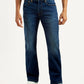 Men's 527 Dark Indigo Bootcut Fit Mid Rise Jeans - Front View