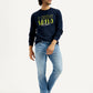 Men's 527 Med Indigo Bootcut Fit Mid Rise Jeans - Styleshot View