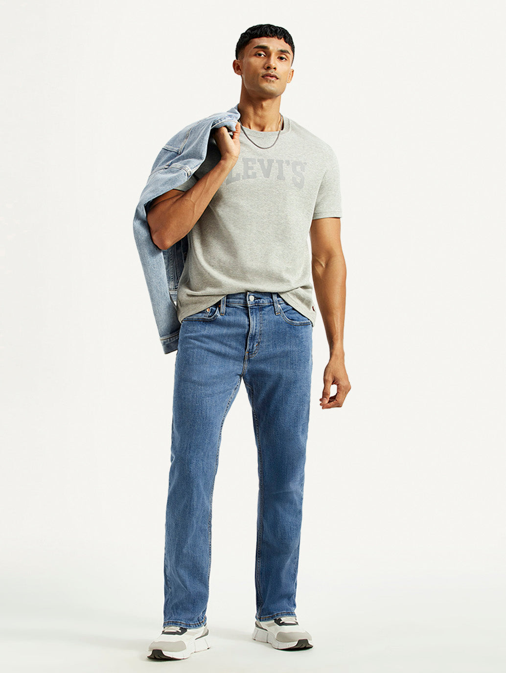 Men's 527 Med Indigo Bootcut Fit Mid Rise Jeans