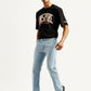 Men's 527 Light Indigo Bootcut Fit Mid Rise Jeans - Side View