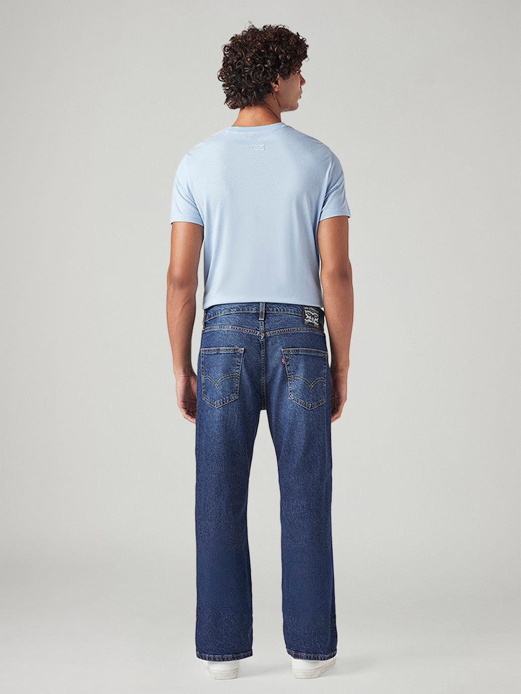 Men's 527 Dark Indigo Bootcut Fit Mid Rise Jeans - Back View
