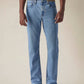 Mens 527 Mid Rise Bootcut Fit Cotton Stretch Blend Jeans - Front View