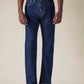Mens 527 Mid Rise Bootcut Fit Cotton Stretch Blend Jeans - Front View