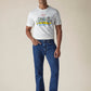 Mens 527 Mid Rise Bootcut Fit Cotton Stretch Blend Jeans - Front View