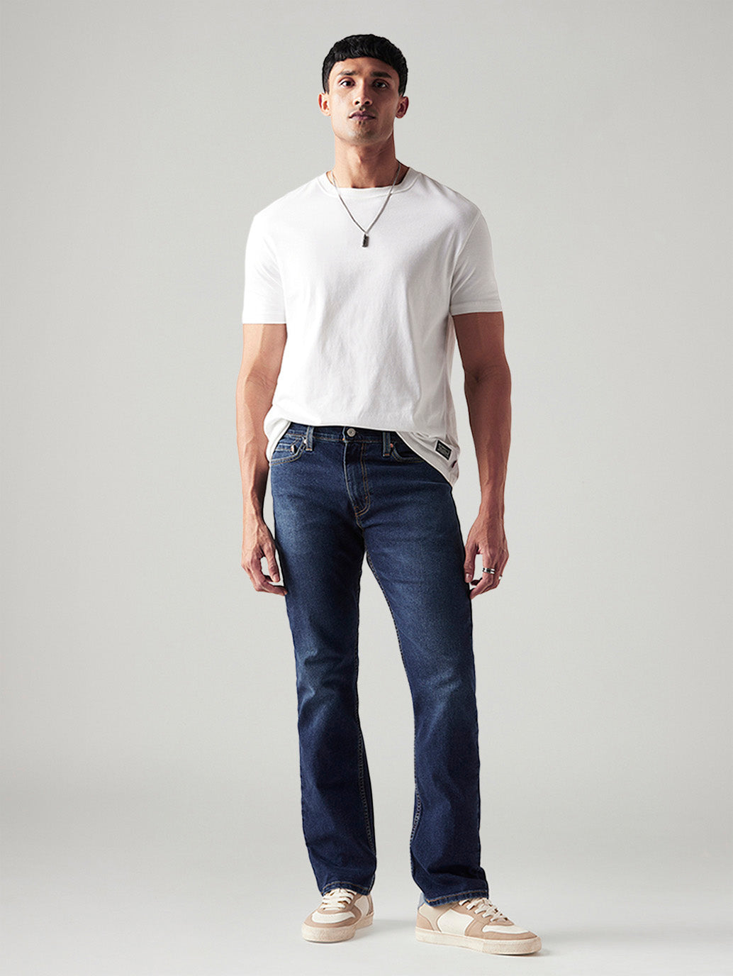 Men's 517 Dark Indigo Bootcut Fit Mid Rise Jeans