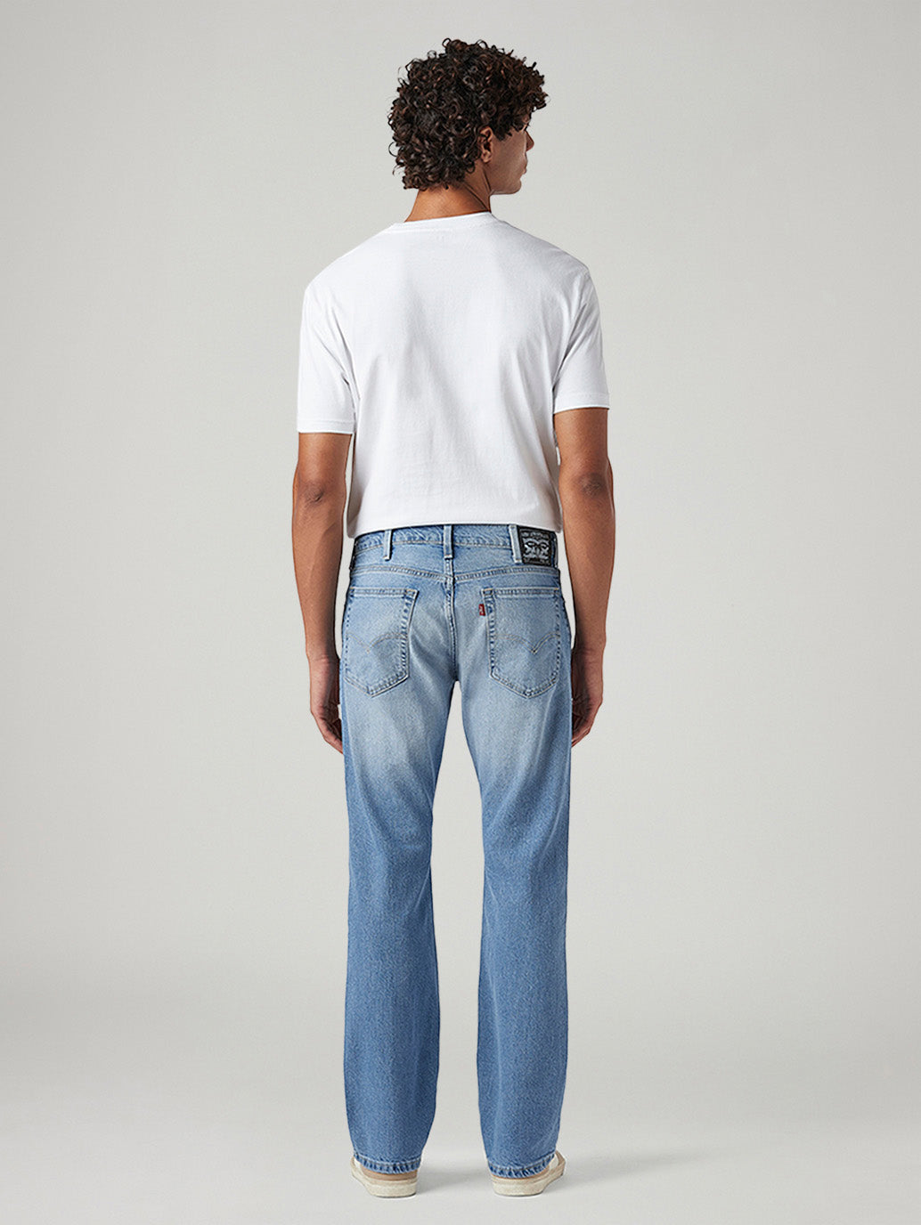 Men's 517 Light Blue Bootcut Fit Mid Rise Jeans - Back View