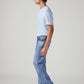 Men's 517 Light Blue Bootcut Fit Mid Rise Jeans - Side View