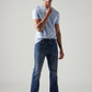 Men's 517 Blue Bootcut Fit Mid Rise Jeans - Styleshot View