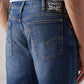 Men's 517 Blue Bootcut Fit Mid Rise Jeans - Detail View