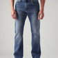 Men's 517 Med Indigo Bootcut Fit Mid Rise Jeans - Front View