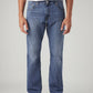 Men's 517 Blue Bootcut Fit Mid Rise Jeans - Front View