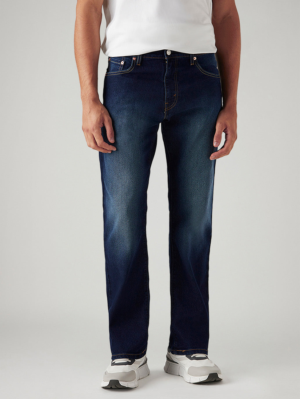 Men's 517 Dark Indigo Bootcut Mid Rise Jeans - Front View
