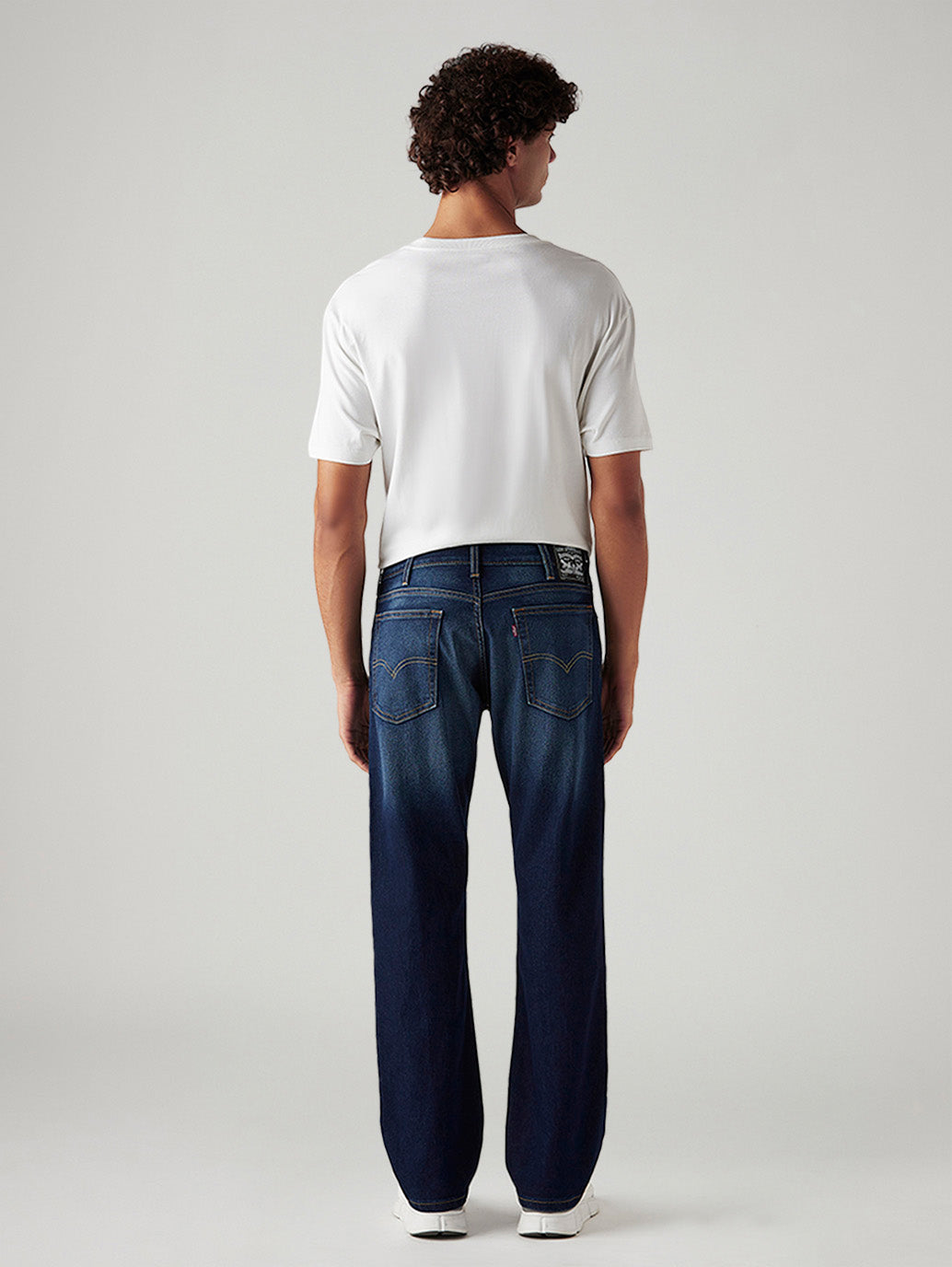 Men's 517 Dark Indigo Bootcut Mid Rise Jeans - Back View