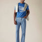 Mens 517 Mid rise Bootcut Fit Cotton Stretch Blend Jeans - Styleshot View