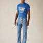 Mens 517 Mid rise Bootcut Fit Cotton Stretch Blend Jeans - Front View
