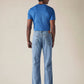 Mens 517 Mid rise Bootcut Fit Cotton Stretch Blend Jeans - Back View