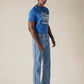 Mens 517 Mid rise Bootcut Fit Cotton Stretch Blend Jeans - Side View