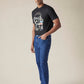 Mens 517 Mid rise Bootcut Fit Cotton Stretch Blend Jeans - Side View