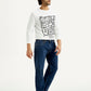 Men's 541 Dark Indigo Athletic Tapered Fit Mid Rise Jeans - Side View