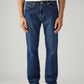 Men's 541 Blue Athletic Tapered Fit Mid Rise Jeans - Front View
