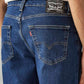 Men's 541 Blue Athletic Tapered Fit Mid Rise Jeans - Detail View