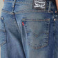 Men's 541 Blue Athletic Tapered Fit Mid Rise Tinted Jeans - 20 View