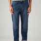 Men's 541 Blue Athletic Tapered Fit Mid Rise Tinted Jeans - Front View