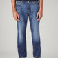 Men's 541 Blue Athletic Tapered Fit Mid Rise Jeans - Front View
