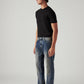 Men's Tinted 541 Blue Athletic Tapered Fit Mid Rise Jeans - Side View