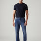Men's 541 Med Indigo Athletic Tapered Fit Mid Rise Jeans - Front View