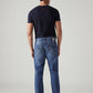 Men's 541 Med Indigo Athletic Tapered Fit Mid Rise Jeans - Back View