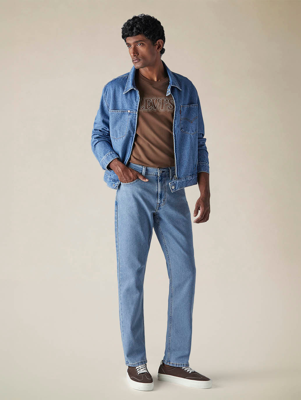 Mens 541 Mid Rise Athletic Tapered Fit Cotton Stretch Blend Jeans