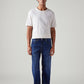 Men's 568 Dark Blue Loose Fit Mid Rise Jeans - Front View