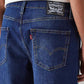Men's 568 Dark Blue Loose Fit Mid Rise Jeans - Detail View