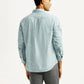Men's Abstract Print Slim Fit Shirt - Back View