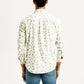 Men's Abstract Print Slim Fit Shirt - Back View