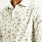 Men's Abstract Print Slim Fit Shirt - Detail View