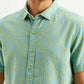 Men's Floral Slim Fit Shirt - Detail View